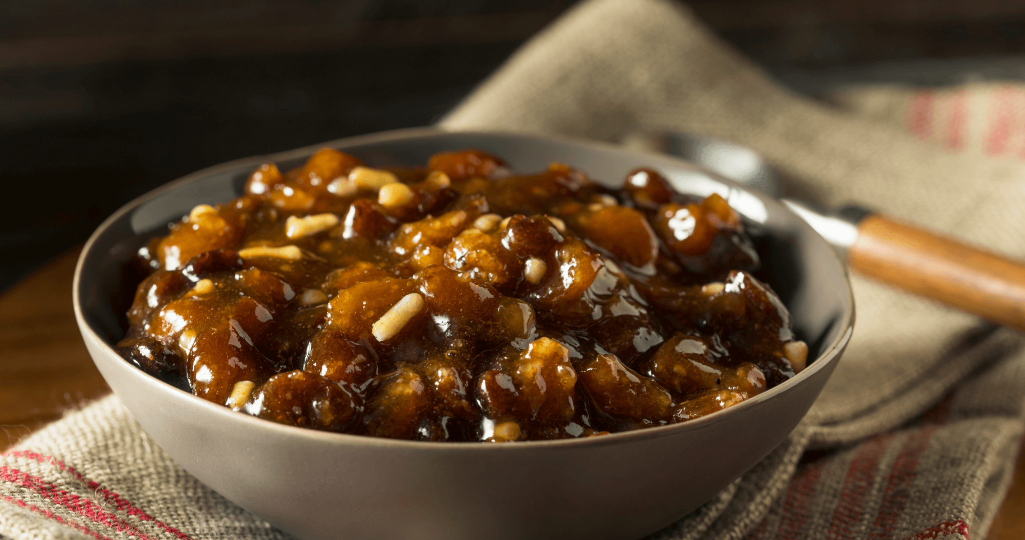 Mincemeat in a bowl