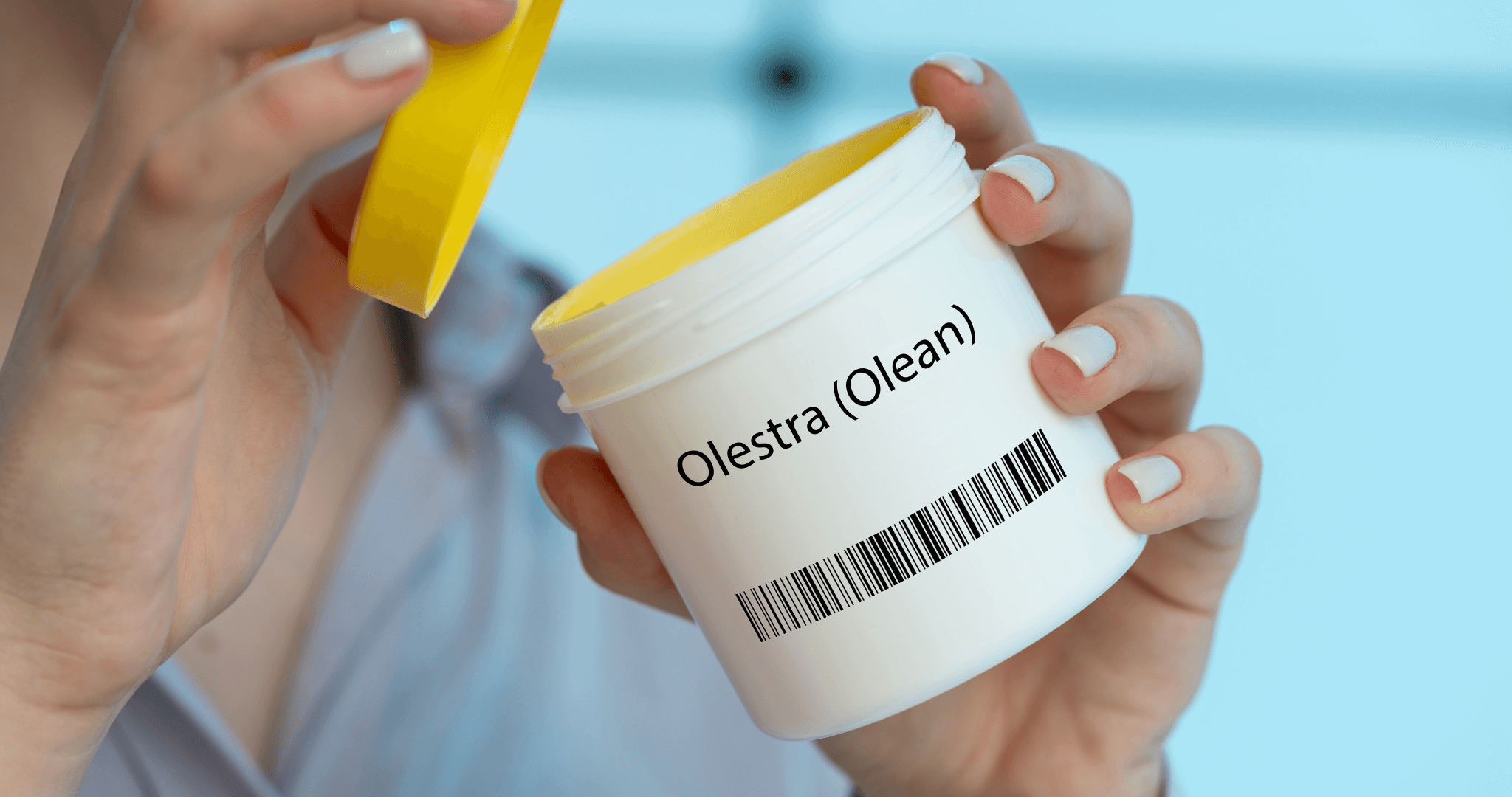 photo of olestra oil tub