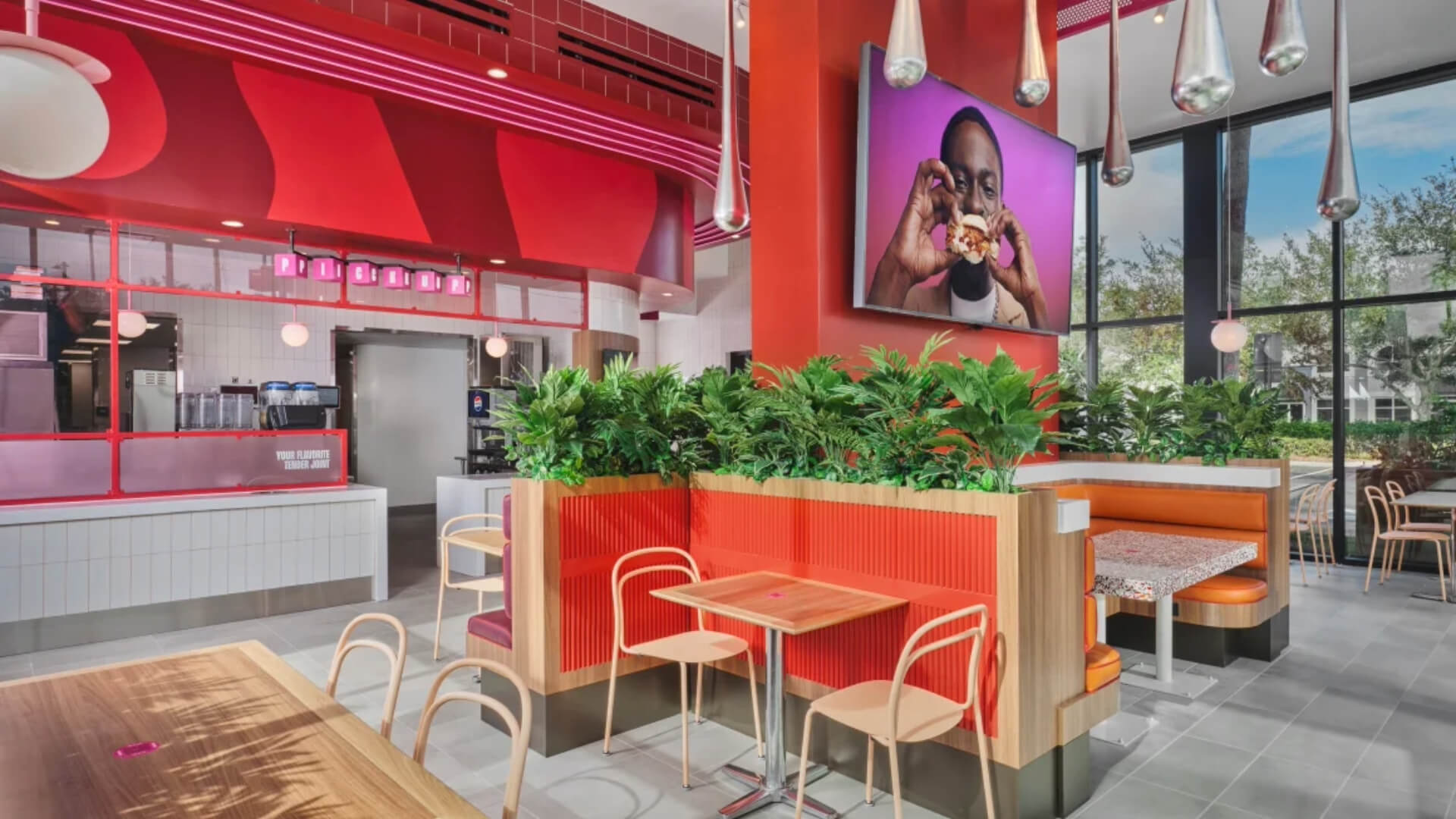 Inside a Sauce KFC Restaurant