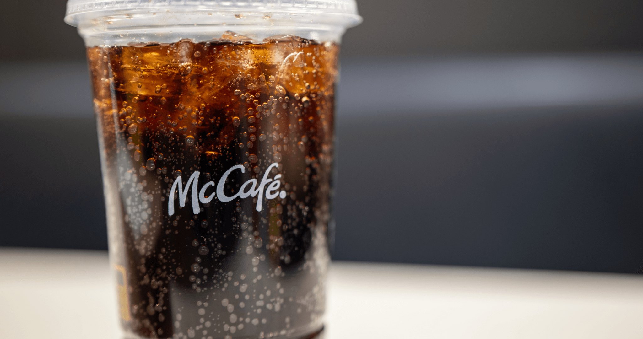Coca Cola in McDonalds plastic cup